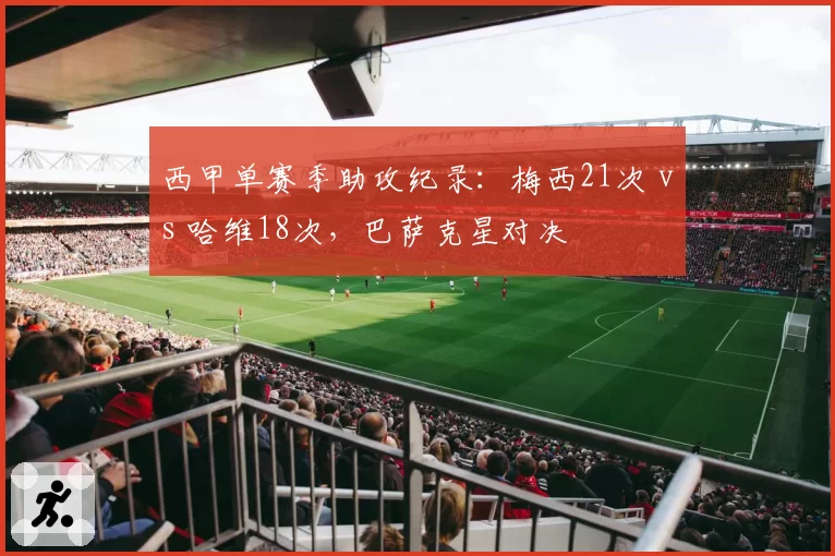 西甲单赛季助攻纪录：梅西21次 vs 哈维18次，巴萨克星对决